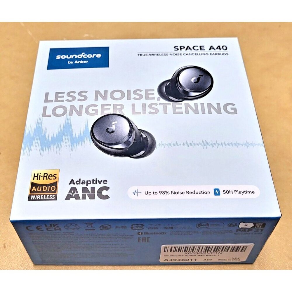 🔥🔥 Soundcore by Anker Space A40 Active 50H Play Cancelling Wireless Earbuds